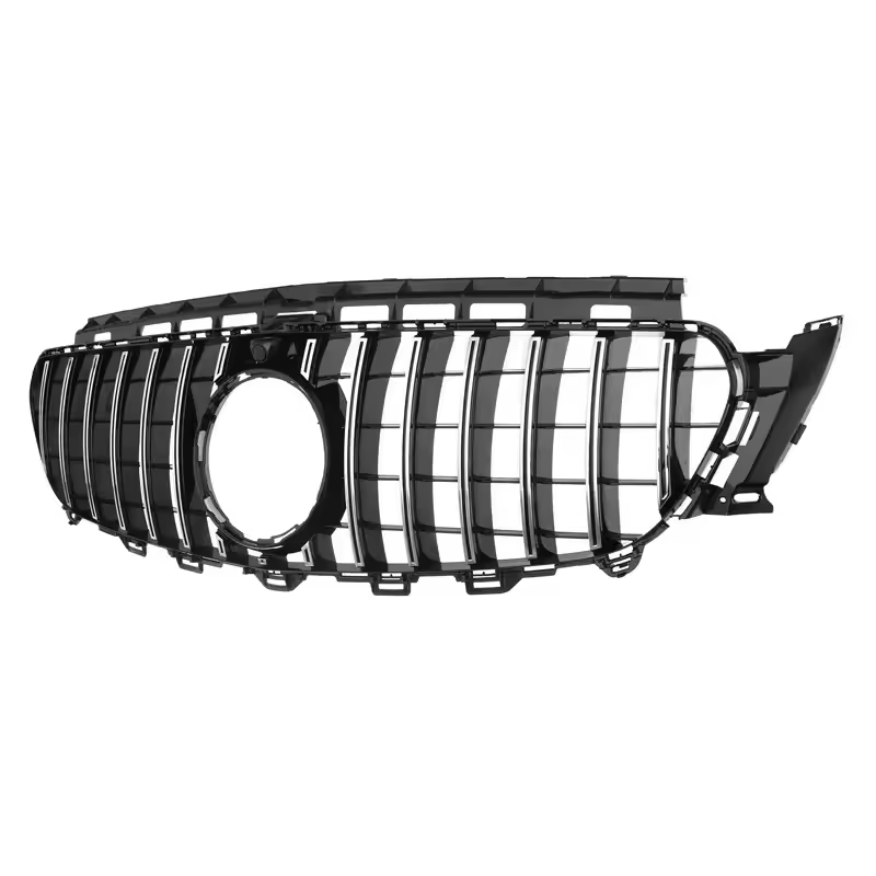 Mercedes E-Class W213 Gloss Black Chrome Panamericana GT Style Grill (2016-2020)