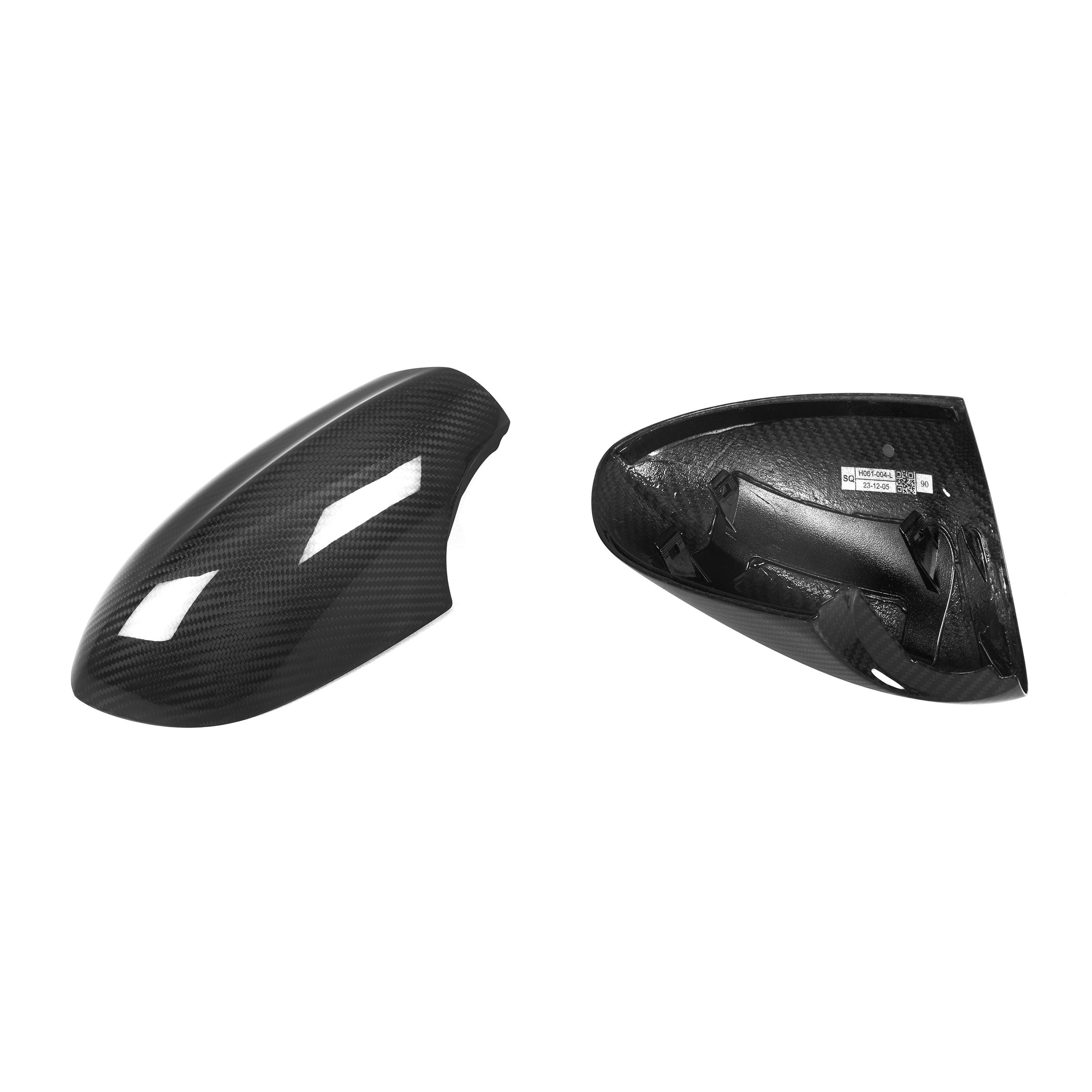 BMW 3 Series E90/E91/E92/E93 Pre-Preg Dry Carbon Fibre Mirror Covers By OPTIC (2005-2013)