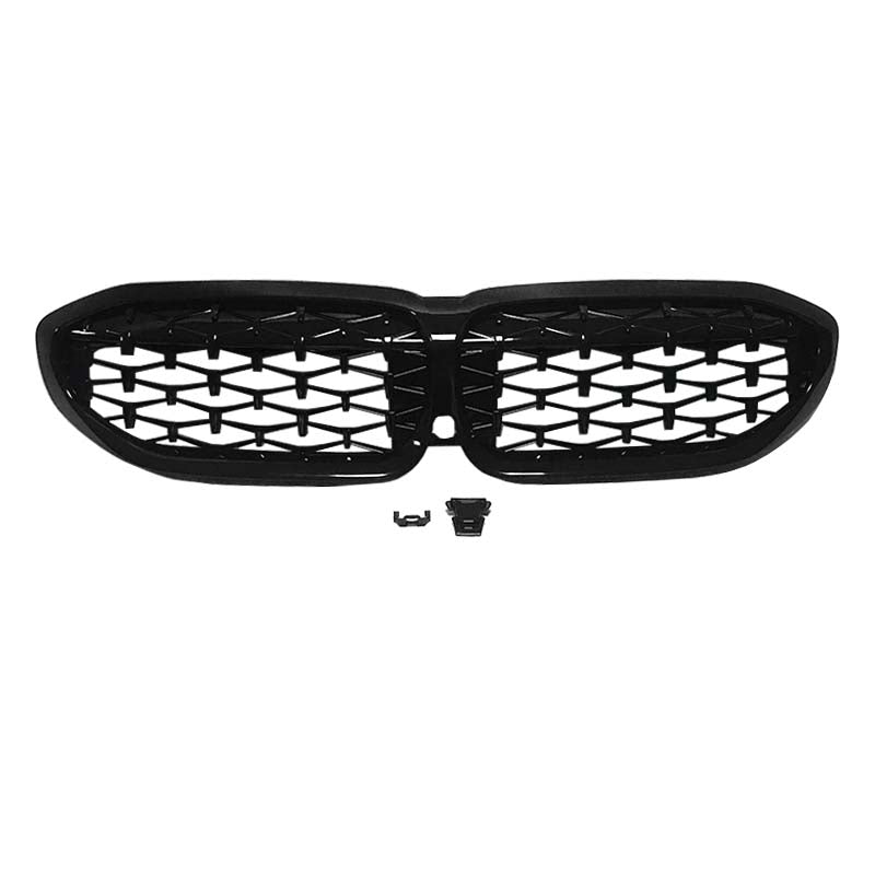 BMW 3 Series G20 Pre-LCI Gloss Black Diamond Grill (2019-2022)