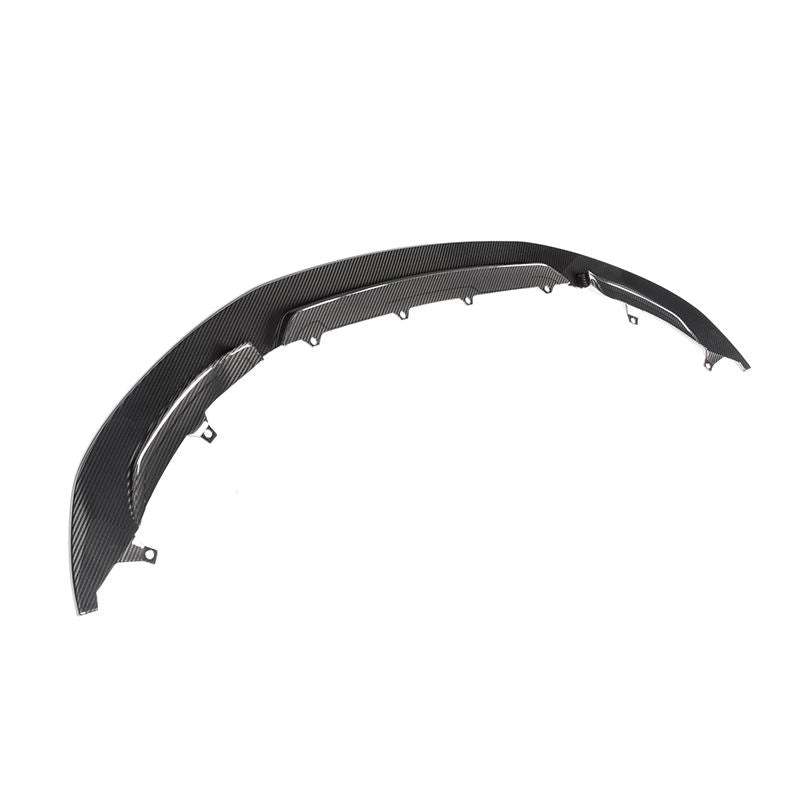 BMW M3 F80 / M4 F82 F83 Pre-Preg Dry Carbon Fibre Gt Style Front Lip Splitter By OPTIC (2014-2019)