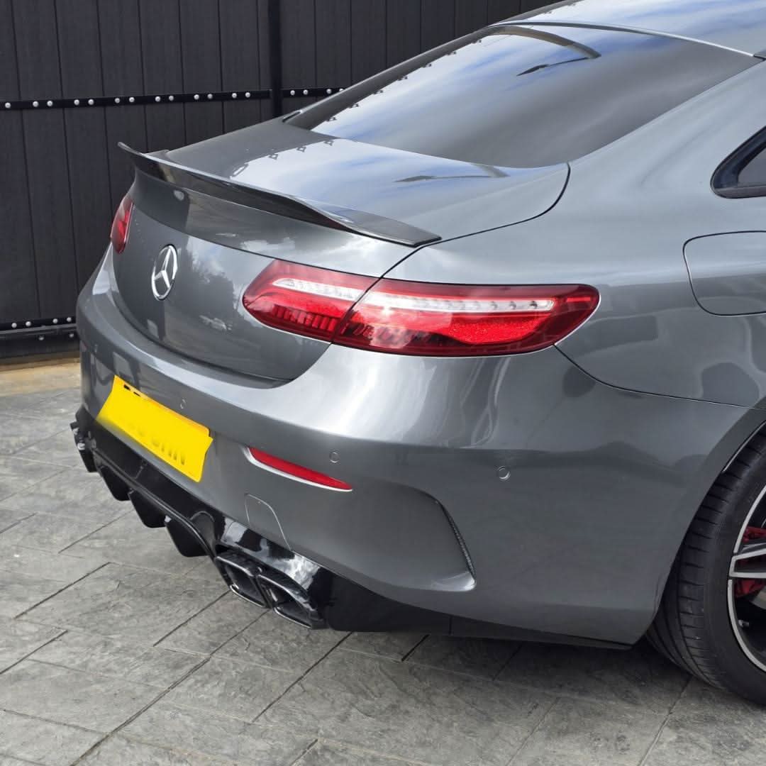 Mercedes E-Class W213 Saloon Pre-Preg Dry Carbon Fibre PSM Style Rear Spoiler (2017-2023)