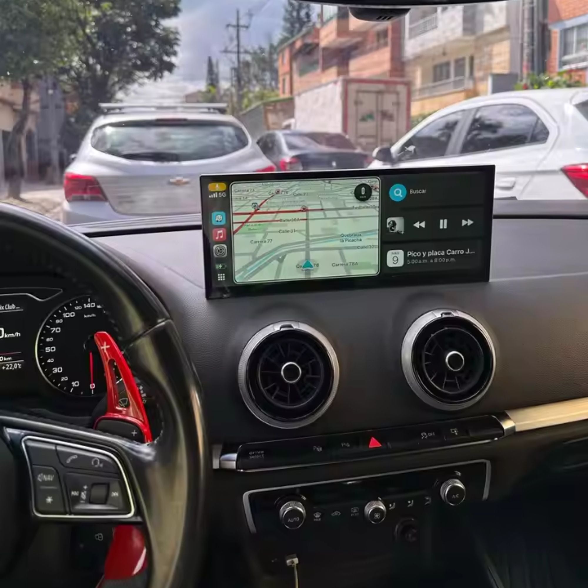 Audi A3/S3/RS3 8V | 12.3" Apple CarPlay/Android Auto Touchscreen Display | (2013-2020)