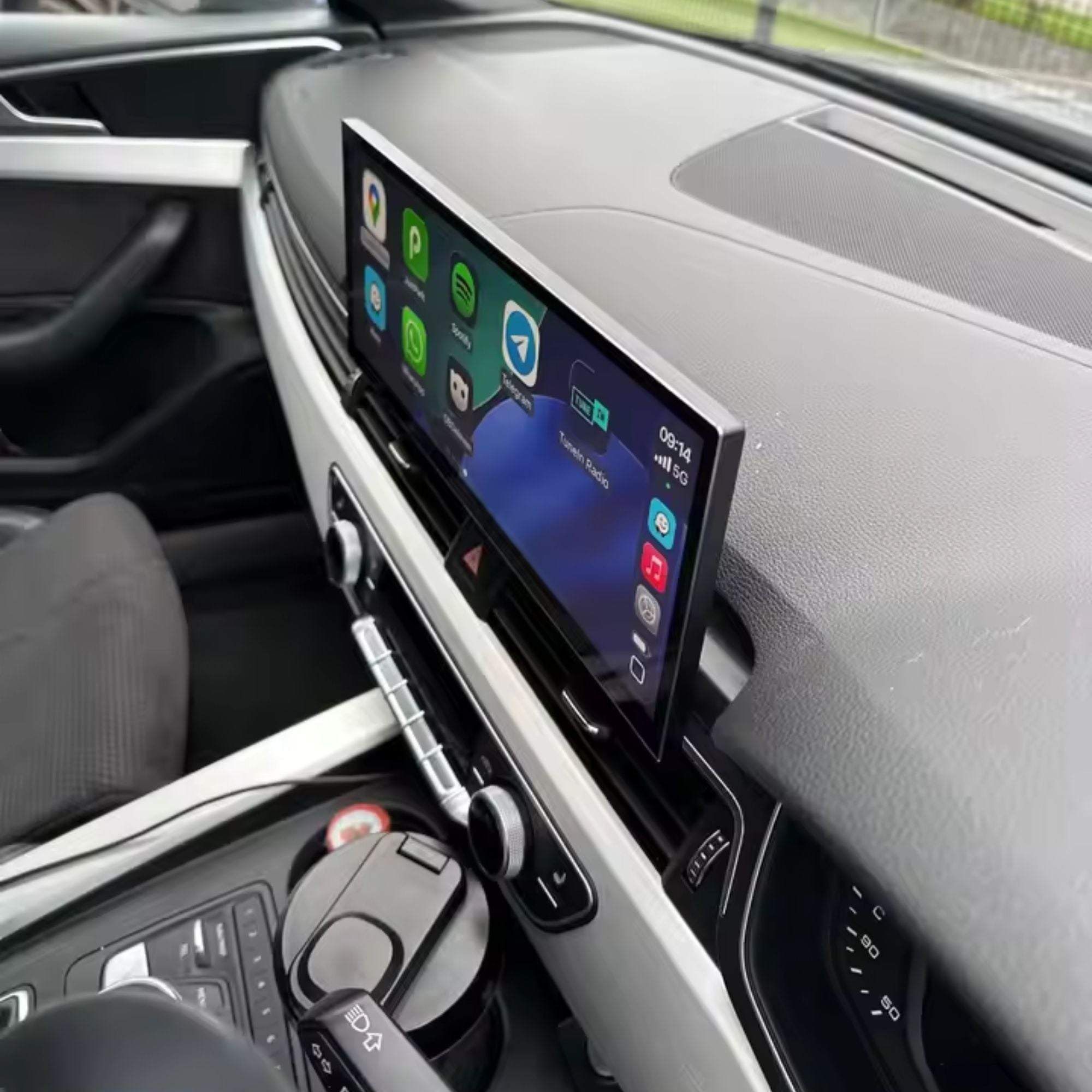 Audi A4/S4/RS4 A5/S5/RS5 B9 | 12.3" Apple CarPlay/Android Auto Touchscreen Display | (2016-2019)