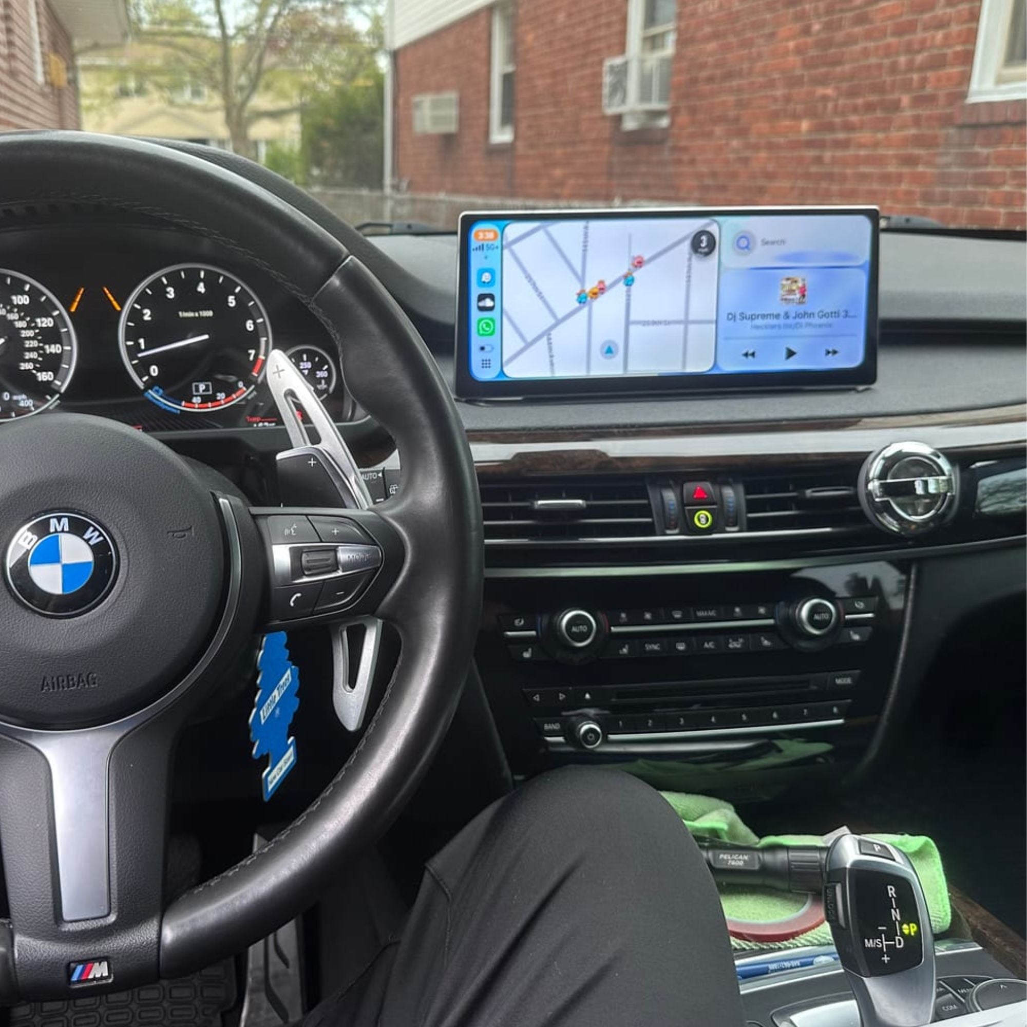 BMW X5/X6 F15/F16 | 12.3" Apple CarPlay/Android Auto Touchscreen Display | (2013-2019)