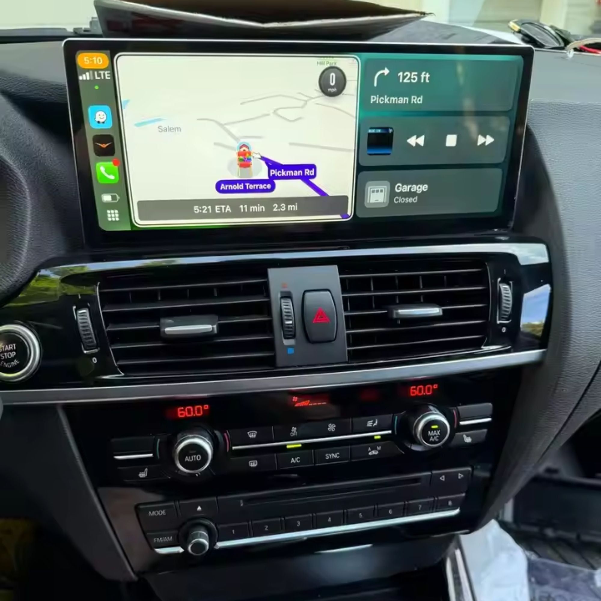 BMW X3/X4 F25/F26 | 12.3" Apple CarPlay/Android Auto Touchscreen Display | (2010-2018)
