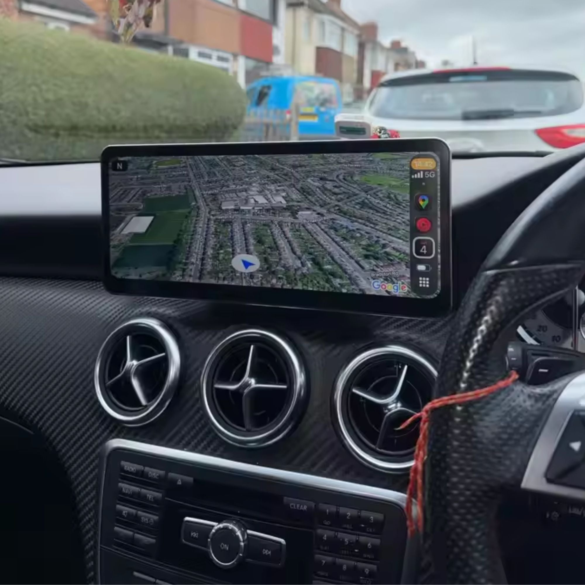 Mercedes A/CLA/GLA Class | W176/C177/X156 | 12.3" Apple CarPlay/Android Auto Touchscreen Display | (2013-2018)