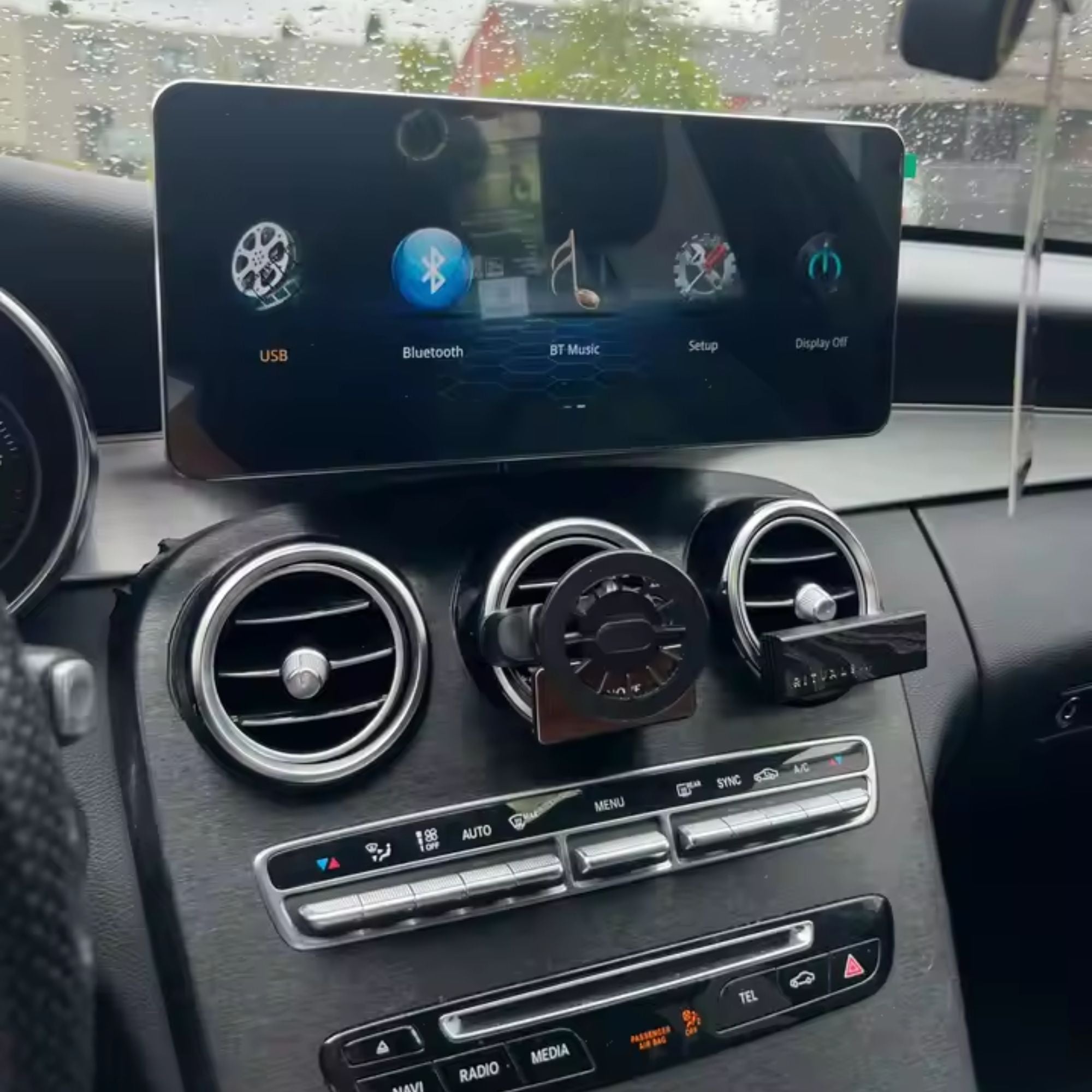 Mercedes C/GLC Class | W205/X253 | 12.3" Apple CarPlay/Android Auto Touchscreen Display | (2014-2019)