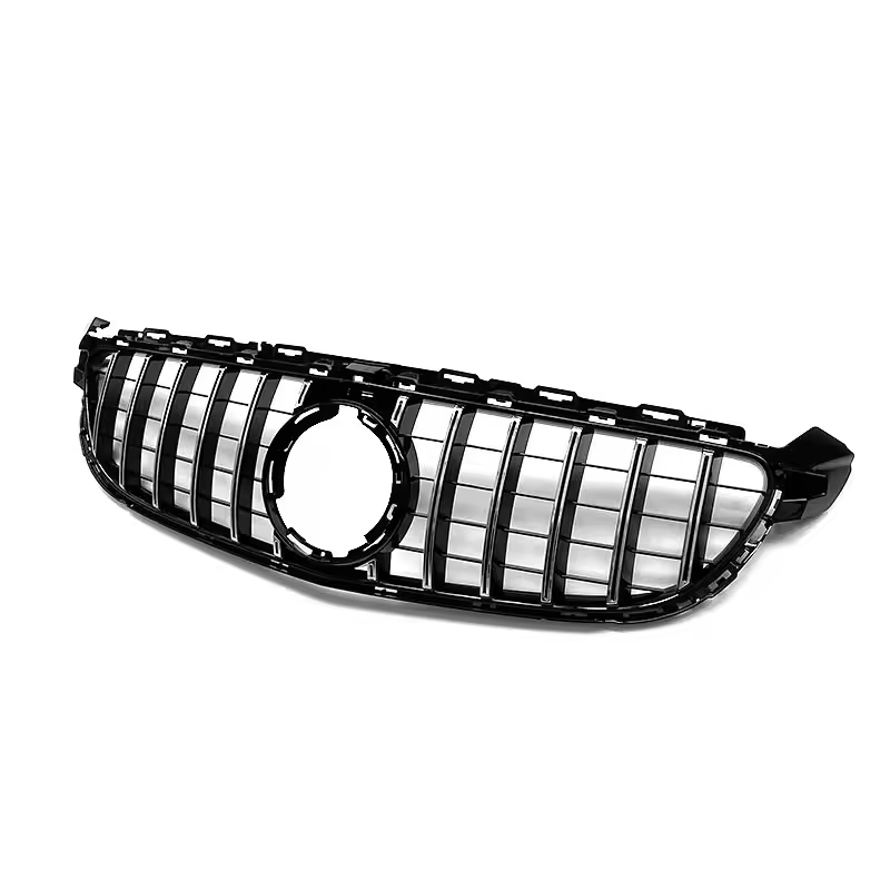 Mercedes C-Class C63 W205/C205 Gloss Black Panamericana GT Style Grill (2019-2021)
