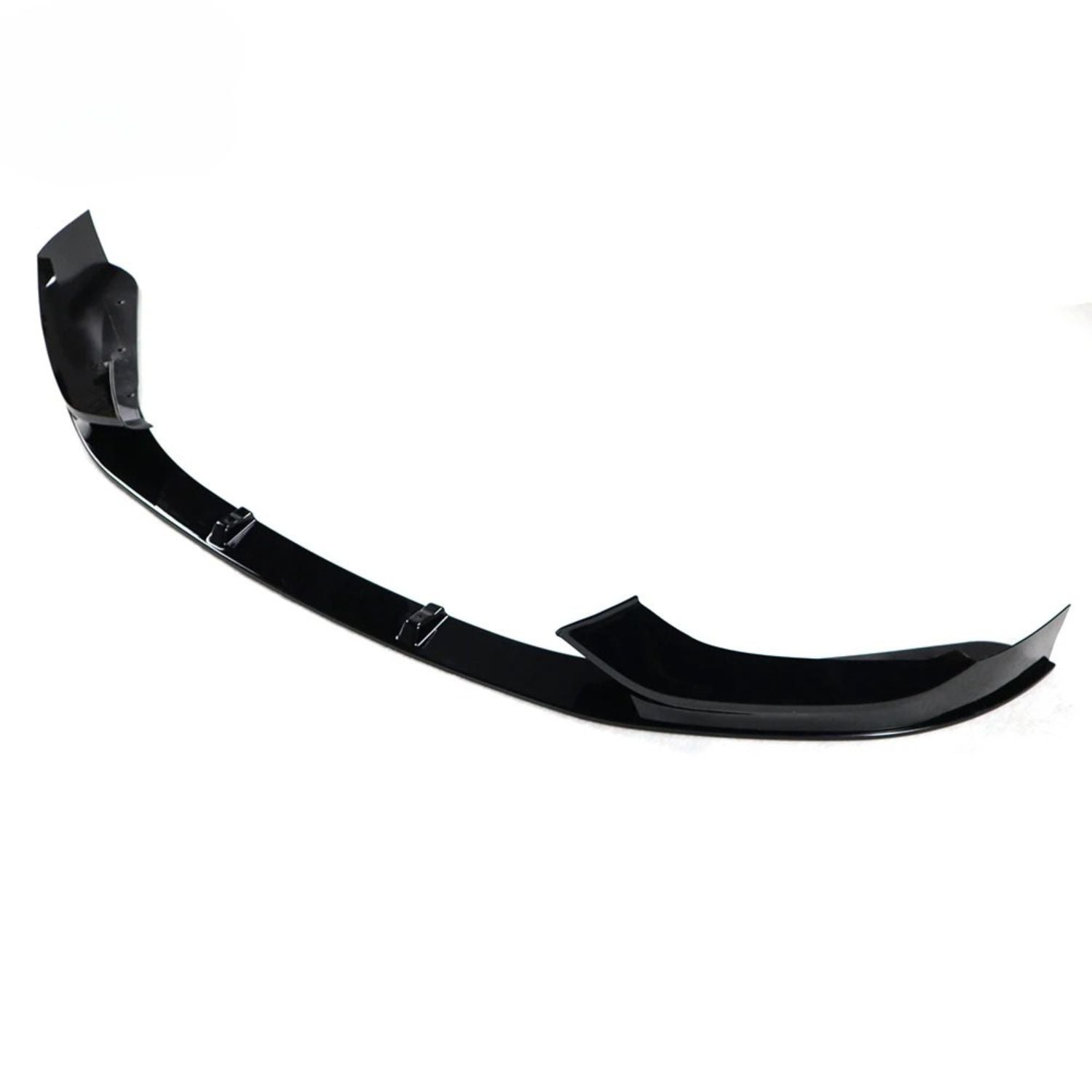 BMW 1 Series F20/F21 LCI MP Style Gloss Black Front Lip Splitter (2015-2019)