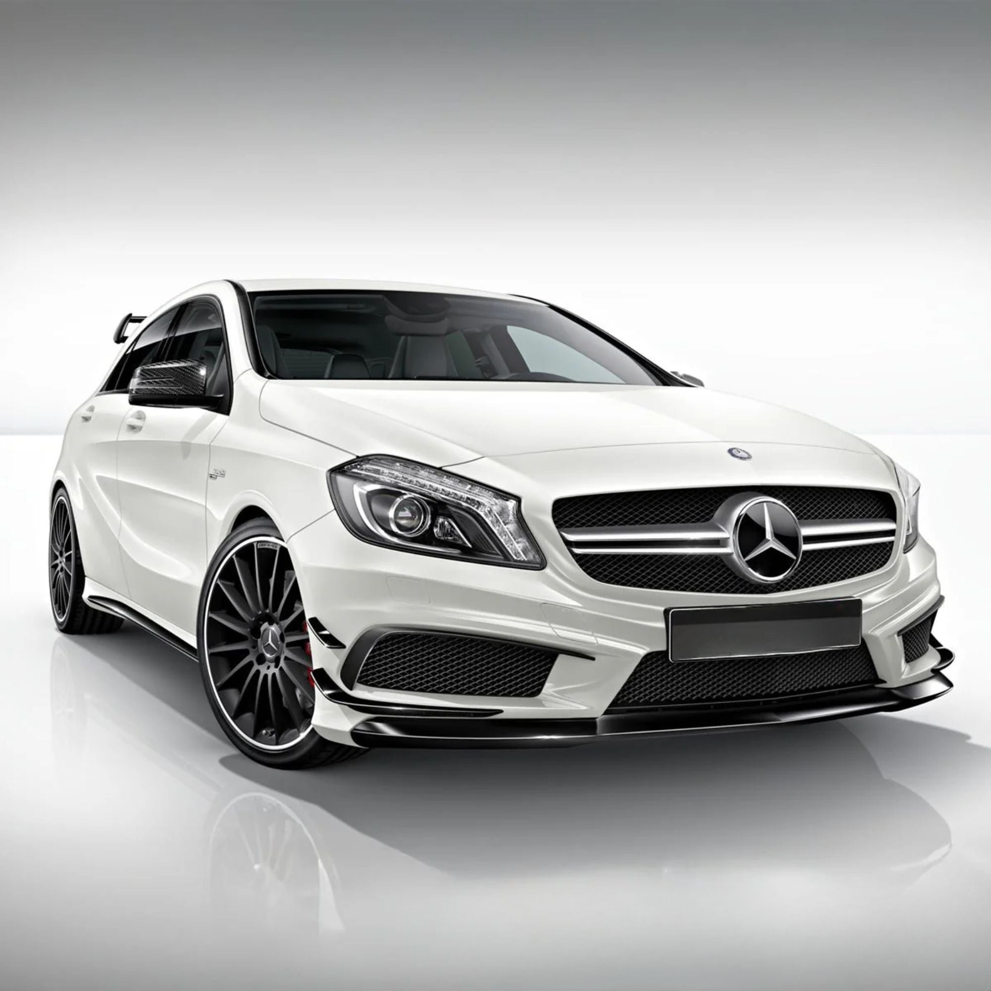 Mercedes A-Class W176 Gloss Black AMG Style Grill (2012-2015)
