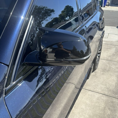 BMW X3/X4/X5/X6/X7 G01/G02/G05/G06/G07 M-Style Gloss Black Wing Mirror Covers (2018+)