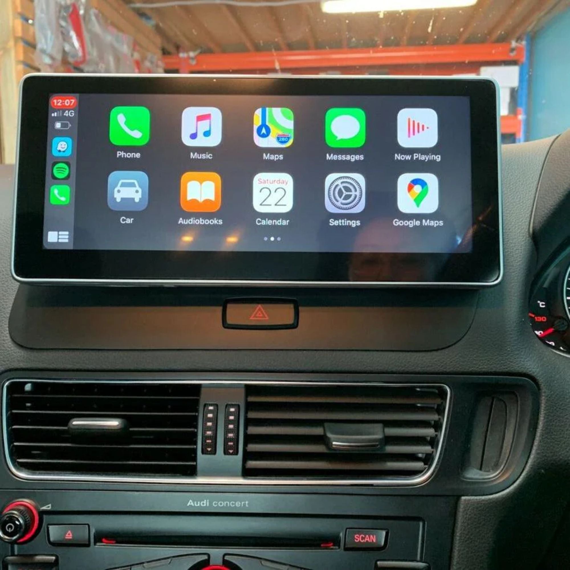 Audi Q5/SQ5 8R | 12.3" Apple CarPlay/Android Auto Touchscreen Display | (2009-2017)