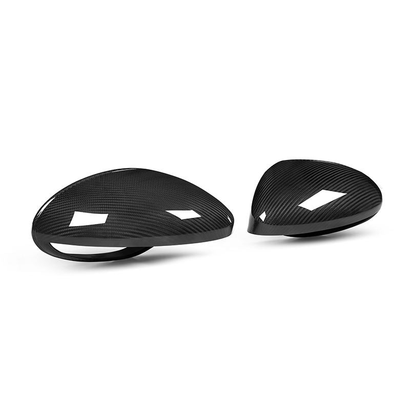 Porsche Boxter/Cayman 718 Pre-Preg Dry Carbon Fibre Mirror Covers (2017-2021) By OPTIC
