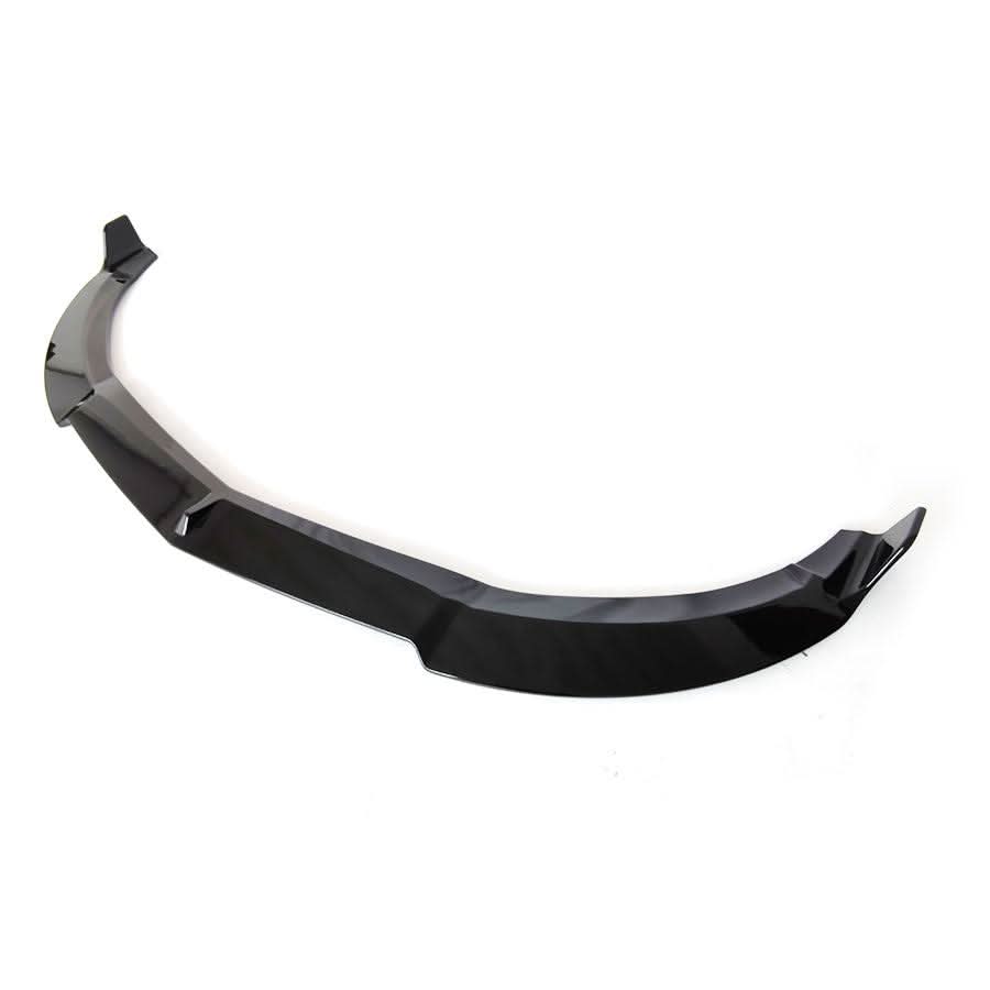 Mercedes A-Class W176 AMG Style Gloss Black Front Lip Splitter (2013-2015)