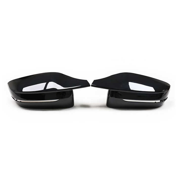 BMW 8 Series G14/G15/G16 M-Style Gloss Black Mirror Covers (2018+)