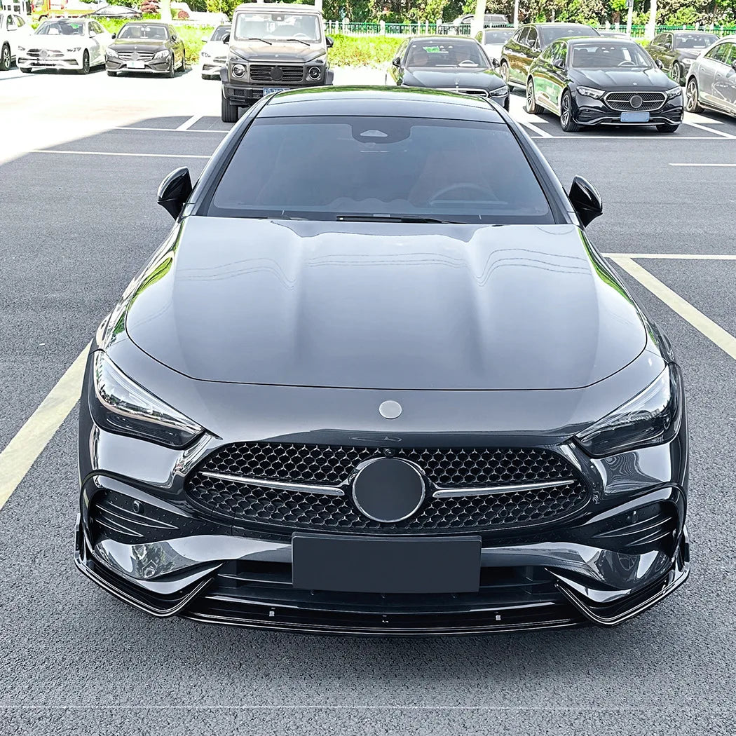 Mercedes CLE C236 Coupe AMG Style Gloss Black Front Lip Splitter (2024+)
