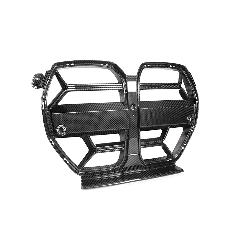 BMW M3 / M4 G80/G81/G82/G83 Csl Pre-Preg Dry Carbon Fibre Front Grill By OPTIC (2021+)