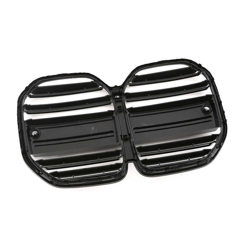 BMW 4 Series G22 G23 Gloss Black Double Slat Front Grill (2020+)