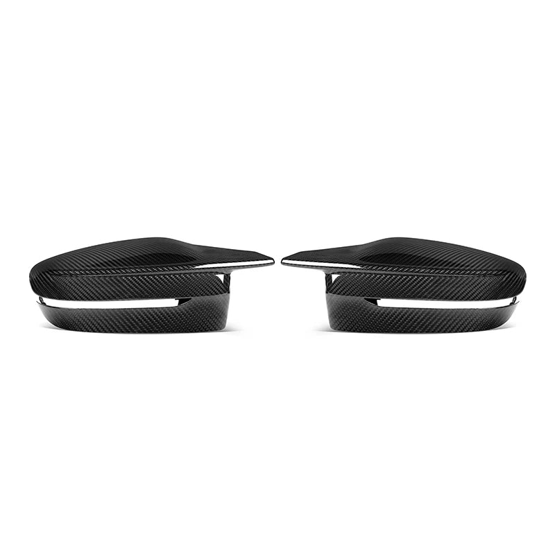 BMW 2/3/4/5 Series G42/G20/G22/G26/G30 Pre-Preg Dry Carbon Fibre M-Style Mirror Covers By OPTIC (2017+)