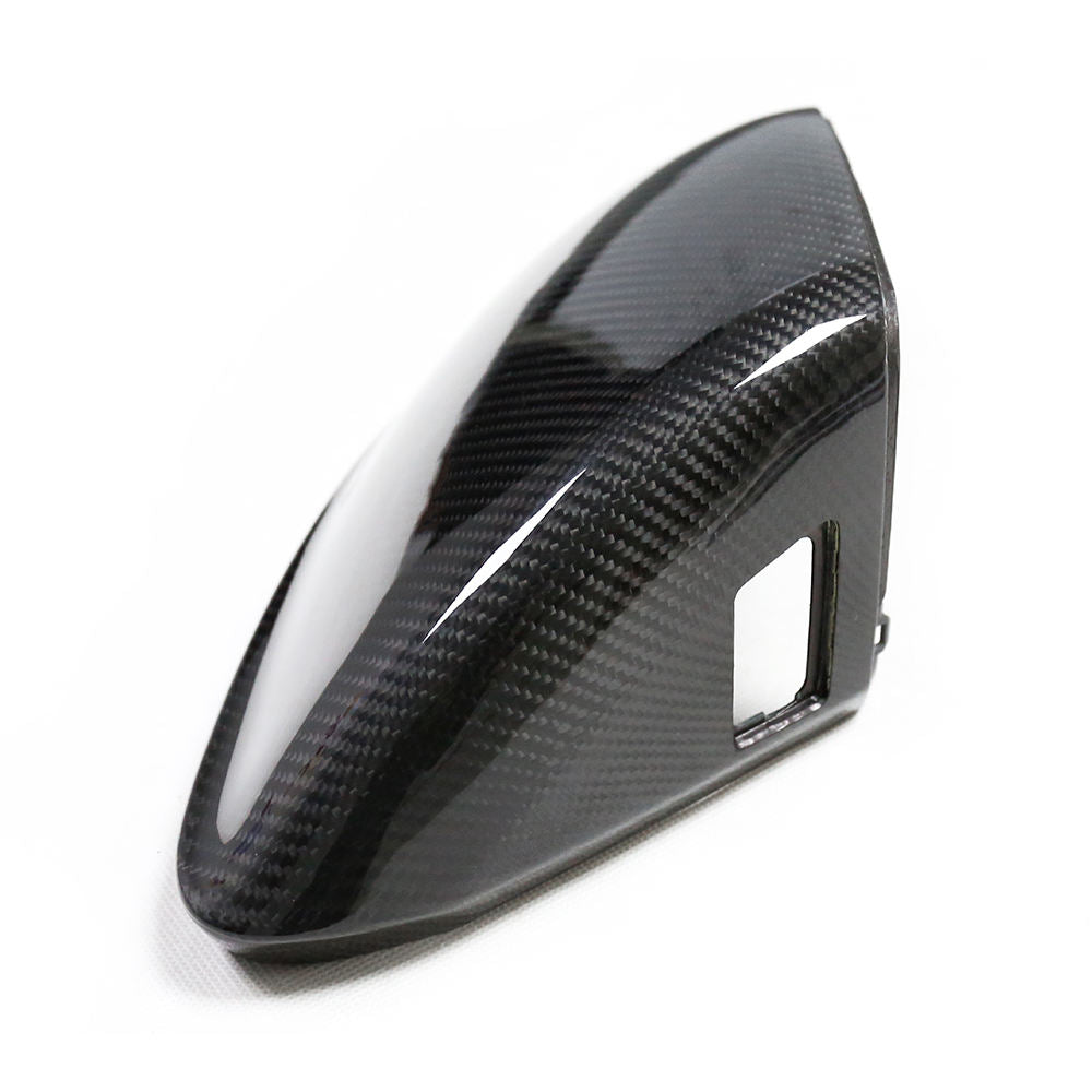 Audi Q8/SQ8/RSQ8 Pre-Preg Dry Carbon Fibre Mirror Covers (2019+) By OPTIC