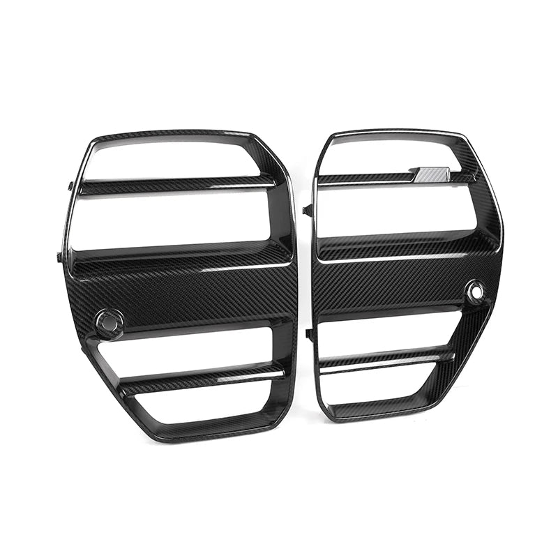 BMW M3 / M4 G80/G81/G82/G83 Gt Pre-Preg Dry Carbon Fibre Front Grill By OPTIC (2021+)