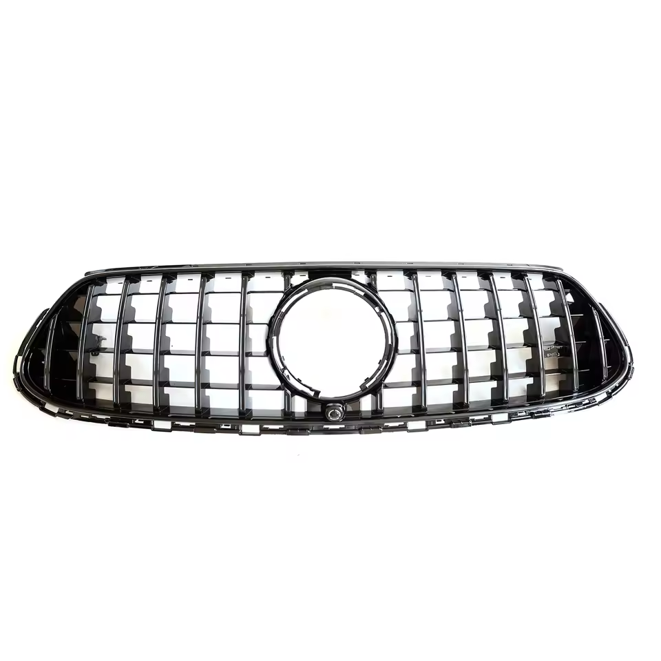Mercedes GLE W166 SUV Gloss Black Panamericana GT Style Grill (2015-2019)