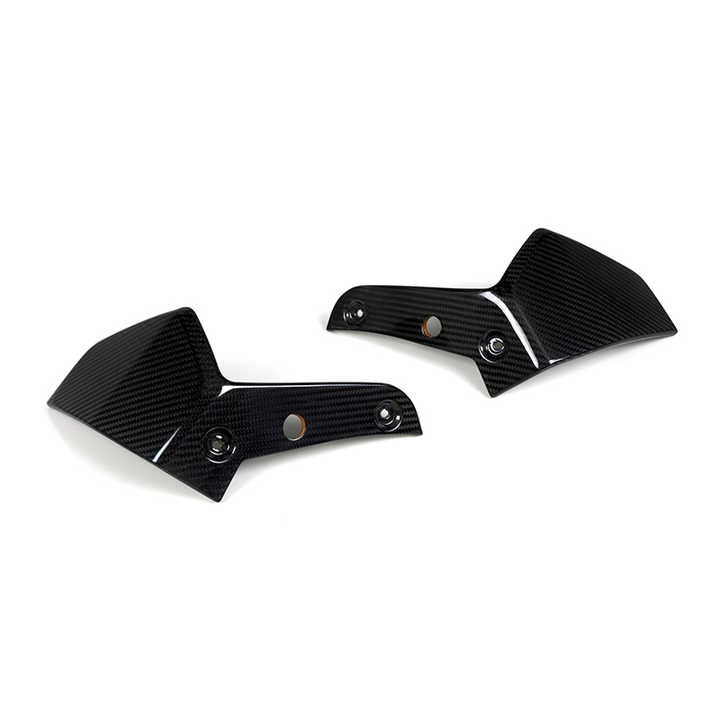 BMW X5 G05 Pre-Preg Dry Carbon Fibre Front Side Splitters By OPTIC (2019-2022)