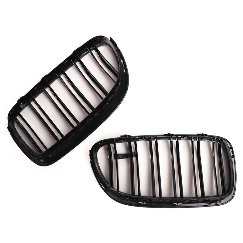 BMW 5 Series / M5 F10/F11 Carbon Fibre Double Slat Front Grills (2010-2017)