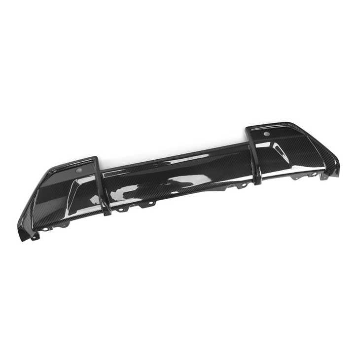 BMW X5M F95 X6M F96 Pre-Preg Dry Carbon Fibre M Performance Style Rear Diffuser By OPTIC (2019-2022)