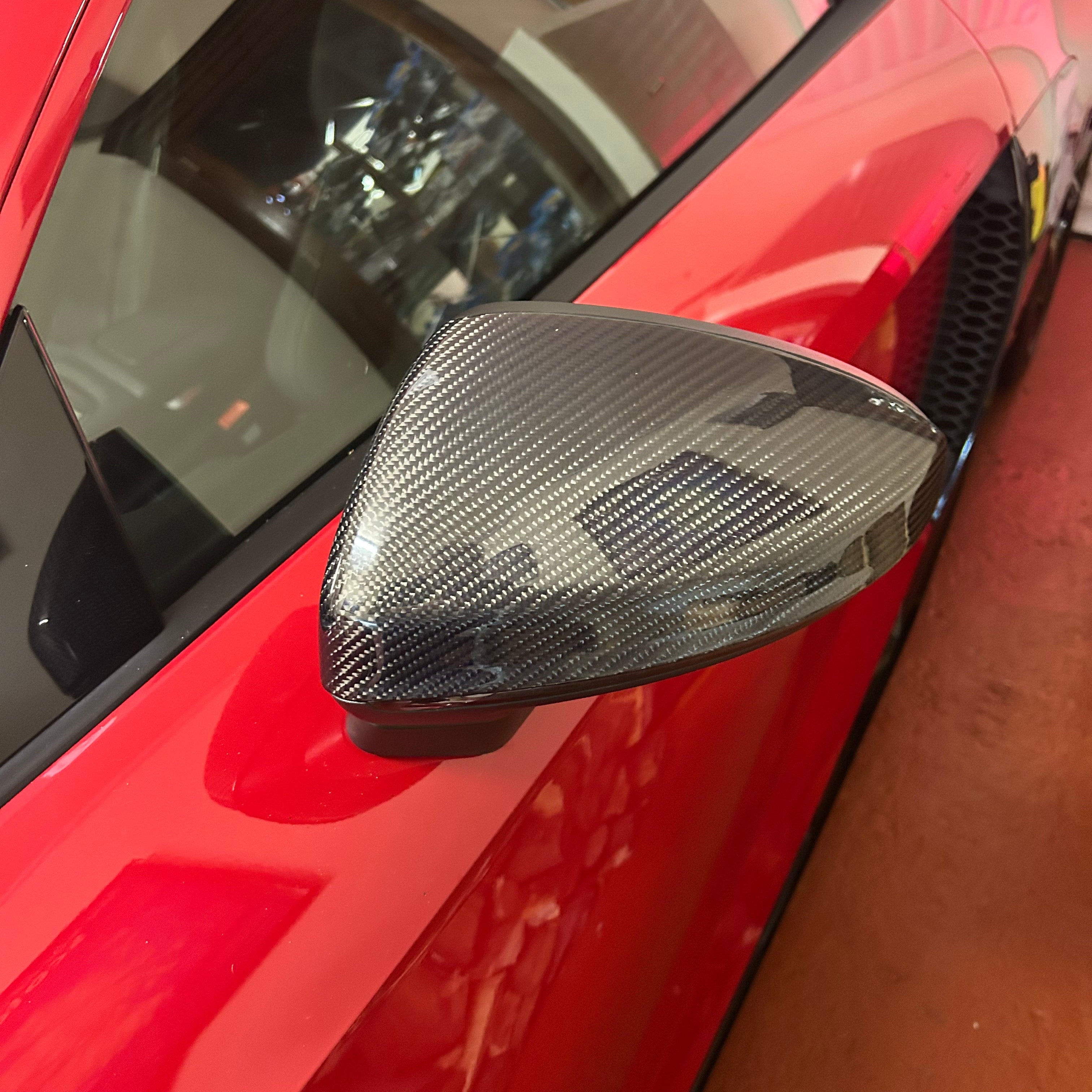Audi TT/TTS/TTRS MK3 8S & R8 4S Gen 2 Carbon Fibre Mirror Covers (2015-2024)