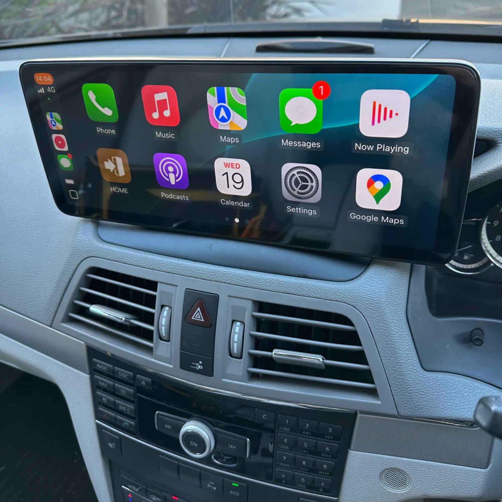 Mercedes E-Class C207 | 12.3" Apple CarPlay/Android Auto Touchscreen Display | (2009-2016)