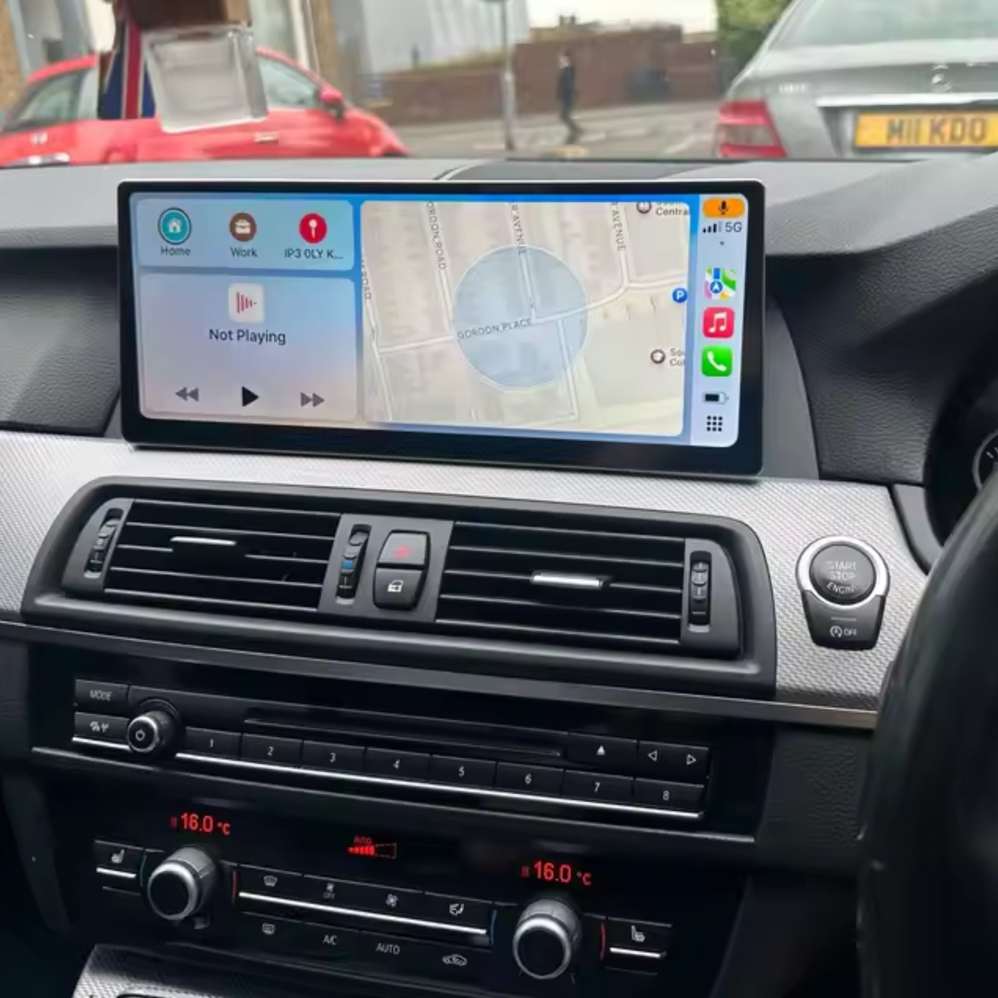 BMW 5 Series & M5 F10/F11 | 12.3" Apple CarPlay/Android Auto Touchscreen Display | (2010-2017)