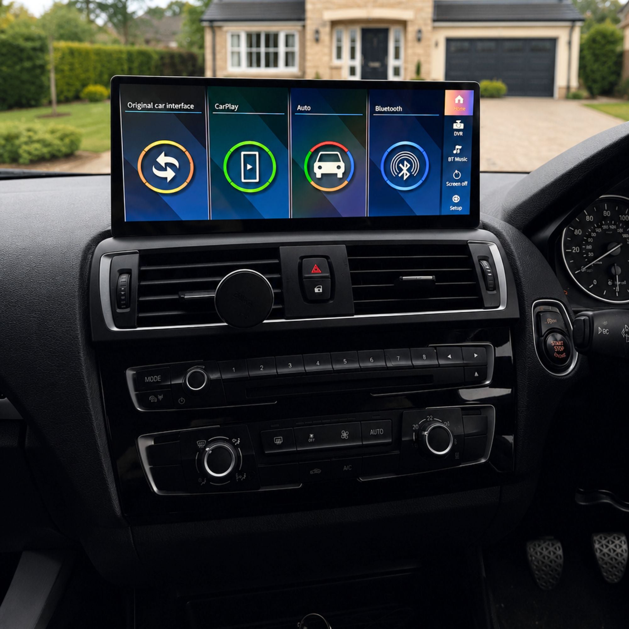 BMW 1/2 Series F20/F21/F22/F23 | 12.3" Apple CarPlay/Android Auto Touchscreen Display | (2011-2018)