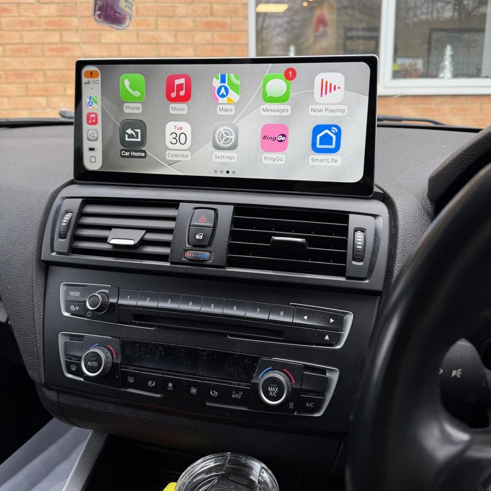 BMW 1/2 Series F20/F21/F22/F23 | 12.3" Apple CarPlay/Android Auto Touchscreen Display | (2011-2018)