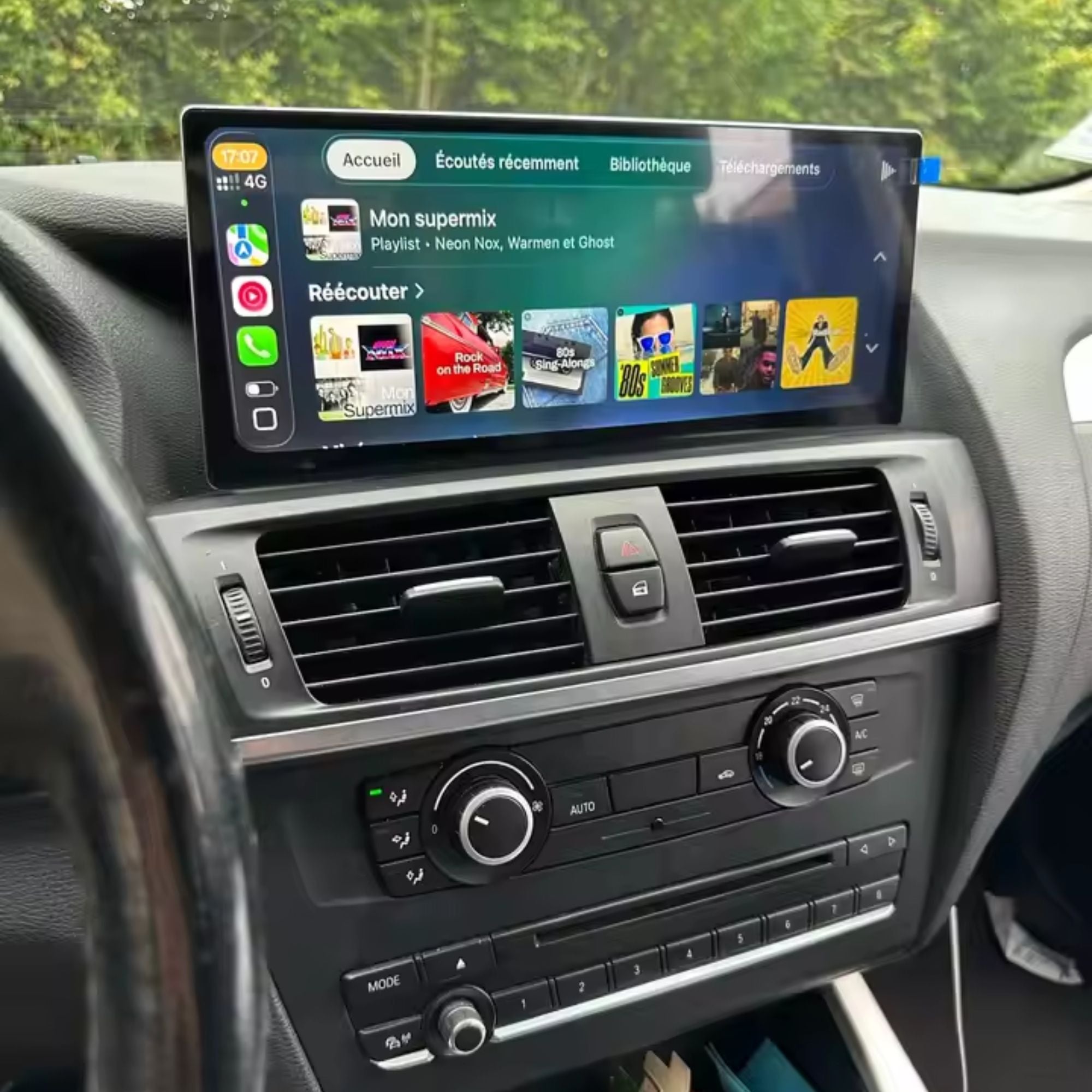 BMW X3/X4 F25/F26 | 12.3" Apple CarPlay/Android Auto Touchscreen Display | (2010-2018)
