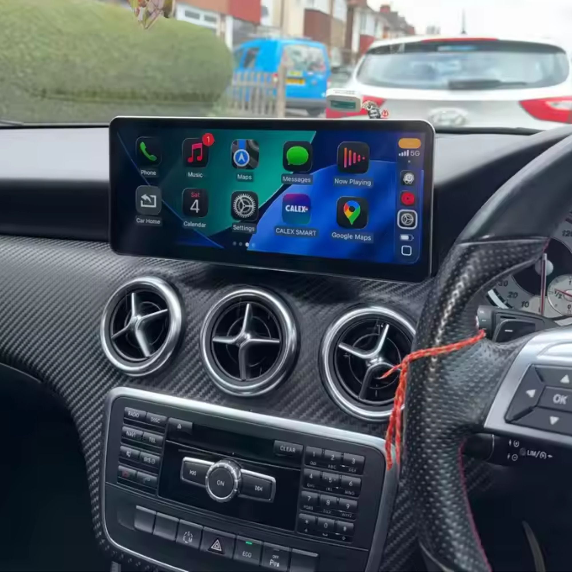 Mercedes A/CLA/GLA Class | W176/C177/X156 | 12.3" Apple CarPlay/Android Auto Touchscreen Display | (2013-2018)