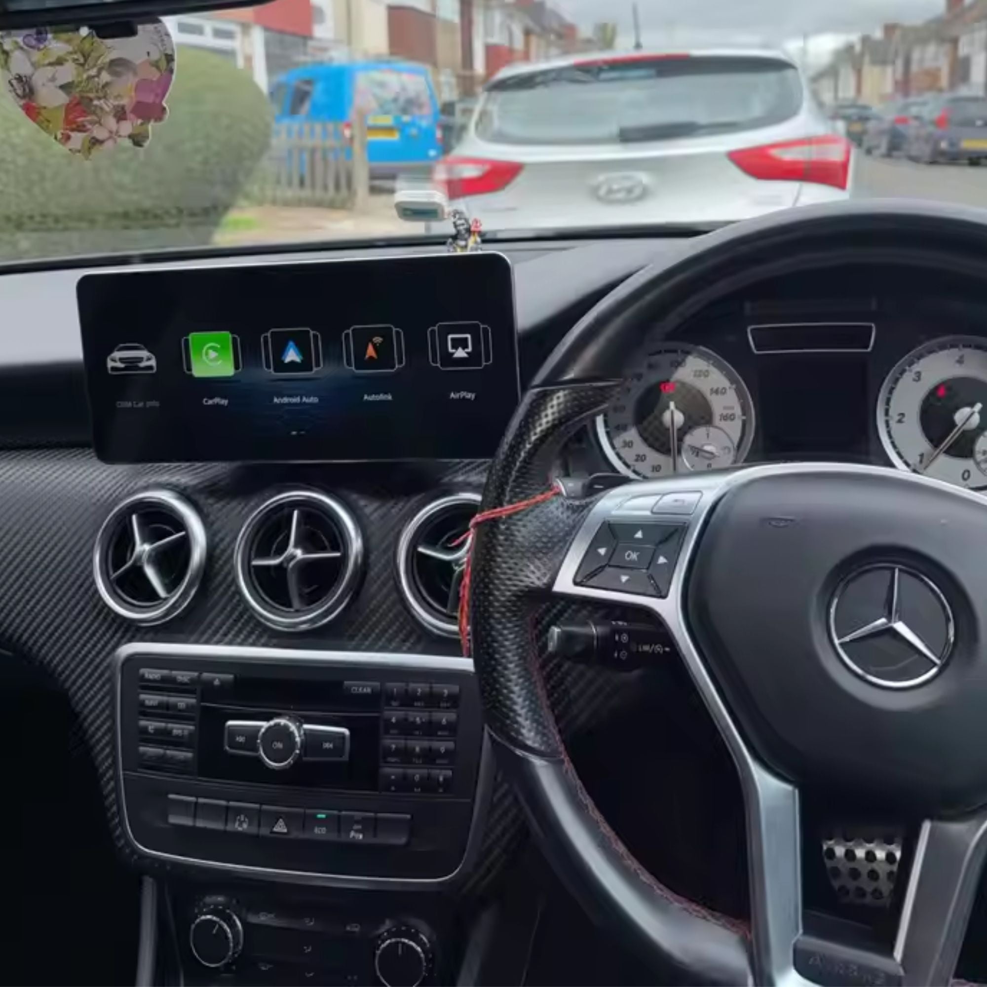 Mercedes A/CLA/GLA Class | W176/C177/X156 | 12.3" Apple CarPlay/Android Auto Touchscreen Display | (2013-2018)
