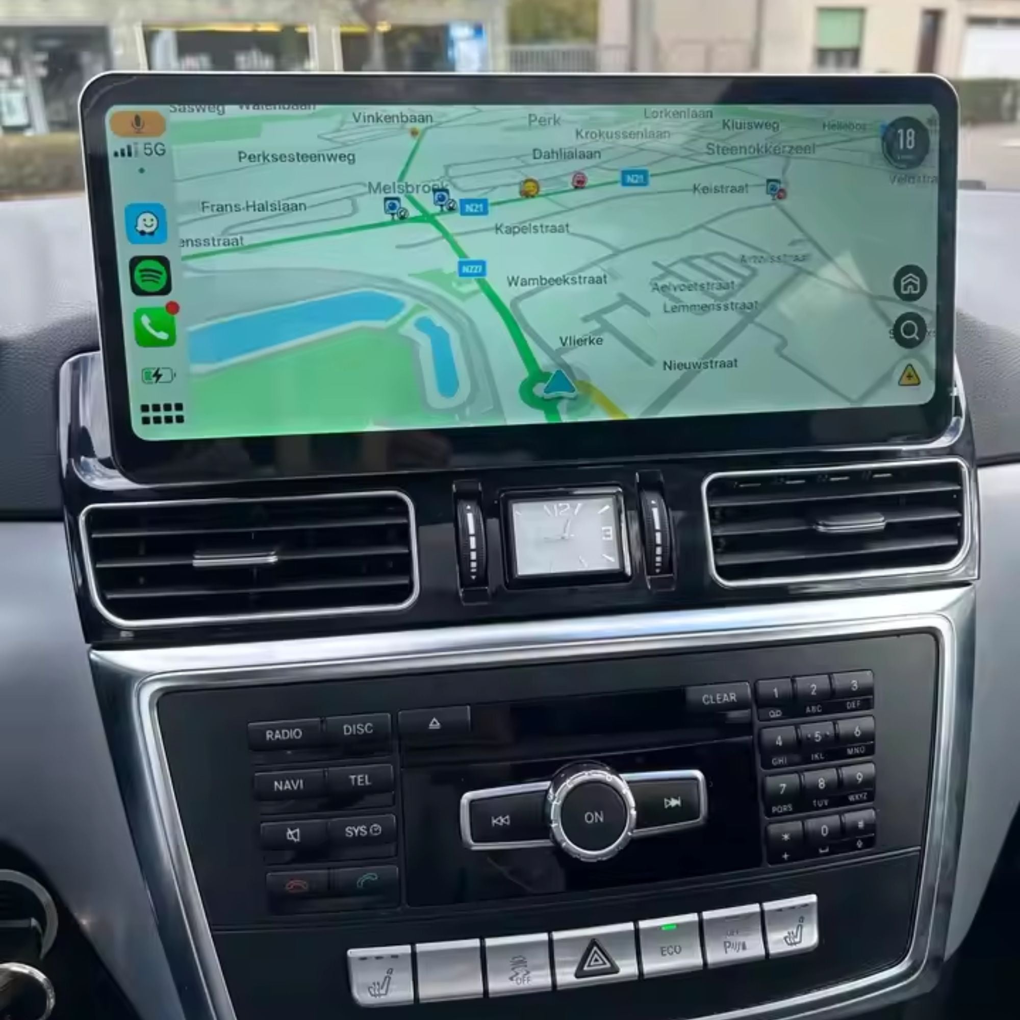 Mercedes GL/ML/GLE/GLS Class | X166 | 12.3" Apple CarPlay/Android Auto Touchscreen Display | (2011-2019)