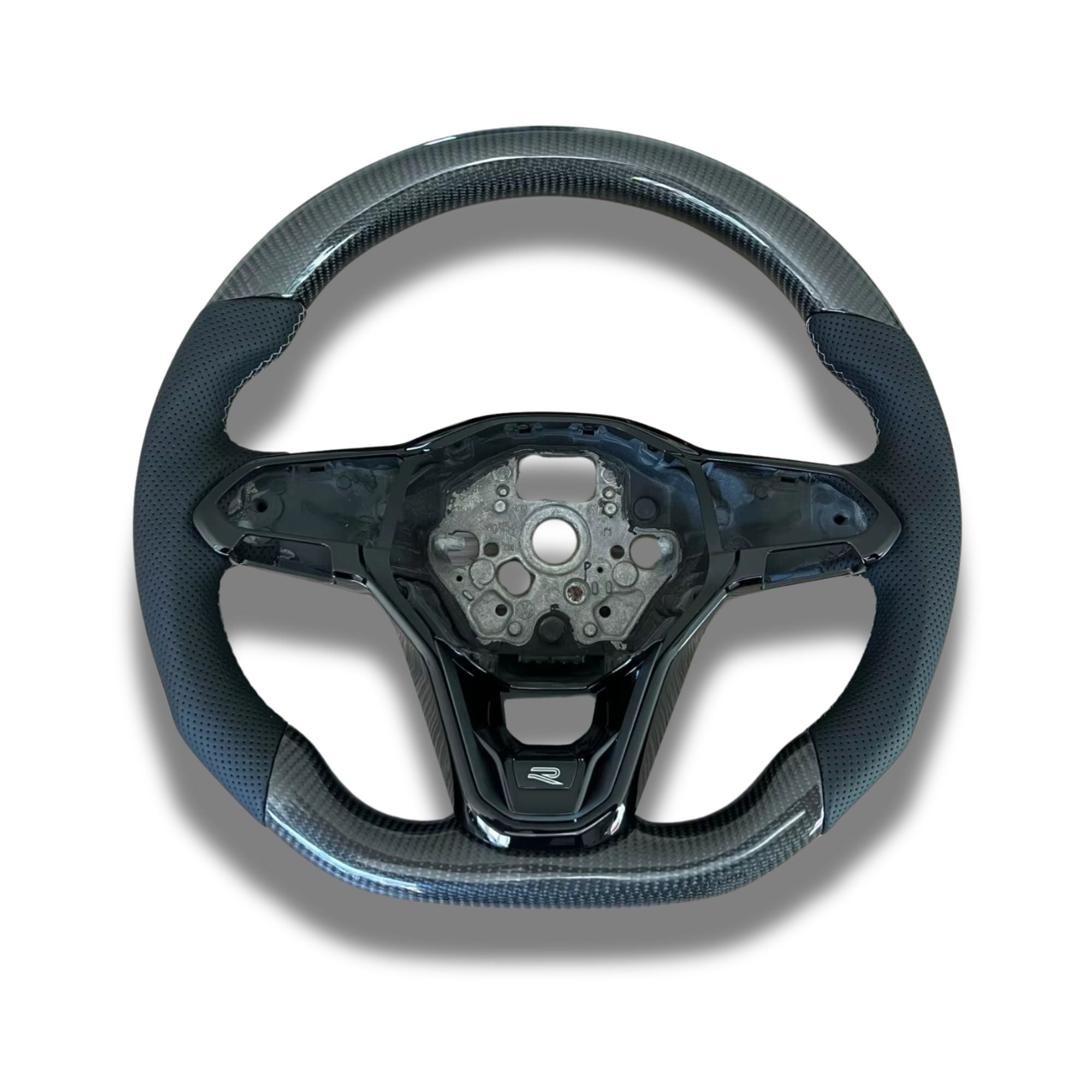 OPTIC Carbon Fibre Custom Steering Wheel For VW Golf MK8 (2019+)