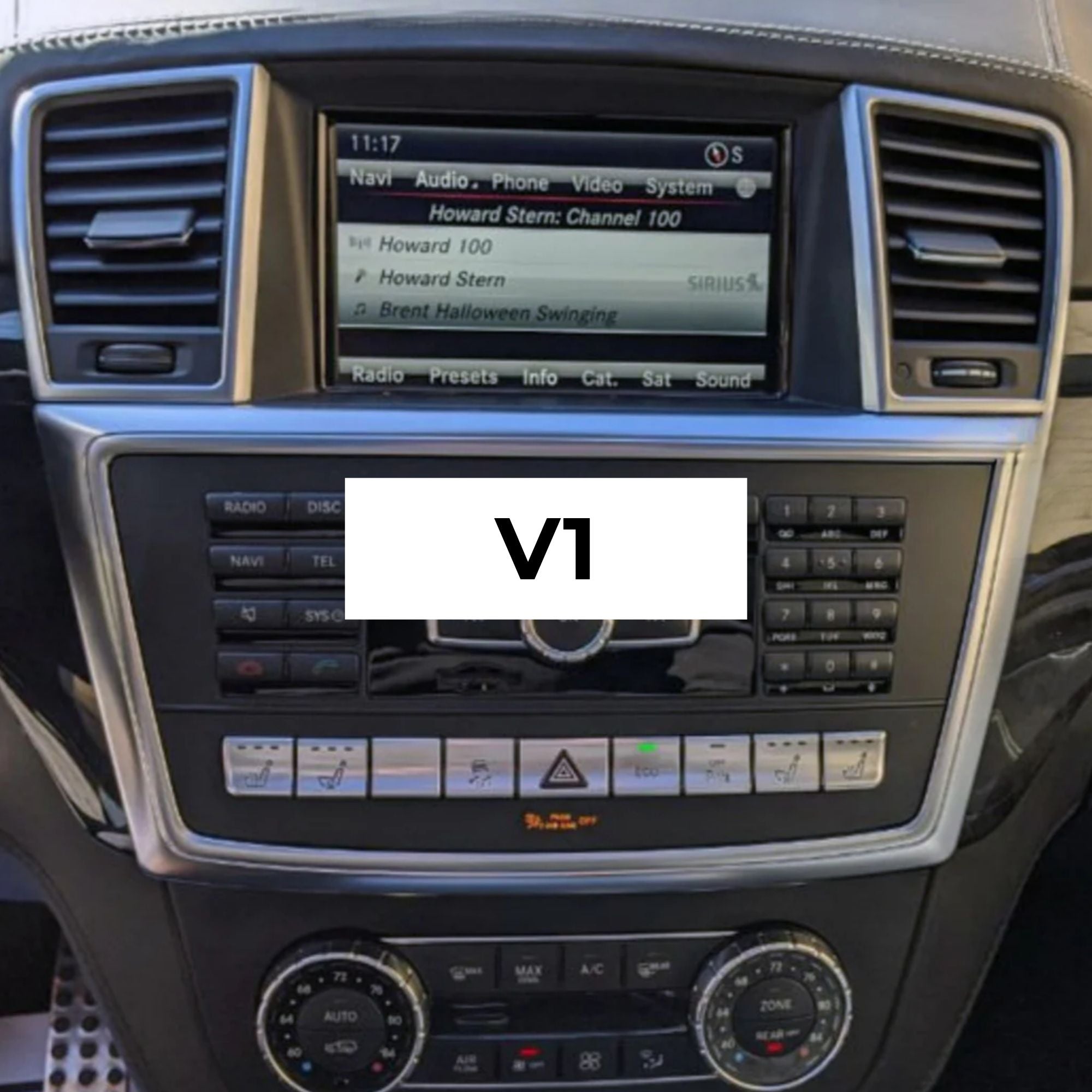 Mercedes GL/ML/GLE/GLS Class | X166 | 12.3" Apple CarPlay/Android Auto Touchscreen Display | (2011-2019)